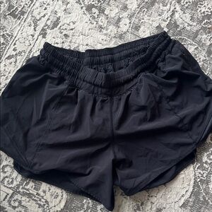 lululemon athletica Women's Black Athletic Shorts